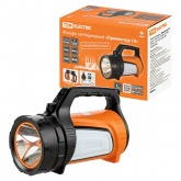 Фонарь светодиодный TDM Прожектор 10 аккумуляторный 10W LED+12 SMD+12 SMD 350Lm 3,7V 2,4Ah USB