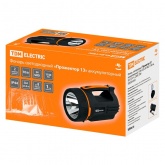 Фонарь светодиодный TDM Прожектор 13 аккумуляторный, 10W LED+24 SMD, 1150Lm, SLA 3,5 Ah, 230V