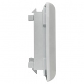 Рамка+суппорт EKF C-Line на 4 модуля (2 поста) для парапетного кабельного канала 105х50мм белый