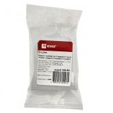 Рамка+суппорт EKF C-Line на 2 модуля (1 пост) для парапетного кабельного канала 105х50мм белый