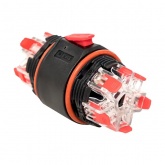 Кабельный коннектор EKF I-образный FreeTools разъемный СМК 5-и контактный 0,5-1,5мм2 D4-12мм IP68