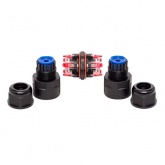 Кабельный коннектор EKF I-образный FreeTools разъемный СМК 5-и контактный 0,5-1,5мм2 D4-12мм IP68