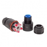 Кабельный коннектор EKF I-образный FreeTools разъемный СМК 5-и контактный 0,5-1,5мм2 D4-12мм IP68