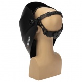 Маска сварщика Kranz с черным минеральным стеклом DIN 9