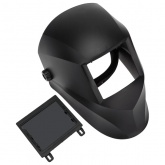 Маска сварщика Kranz с черным минеральным стеклом DIN 9