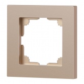 Рамка на 1 пост Intro Accent шампань 6-501-04