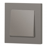 Переключатель перекрёстный Intro Accent10А-250В IP20 титан 6-108-09