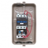 Пускатель в корпусе EKF КМЭ 40А 230В с РТЭ 30-40А и индикатором IP65