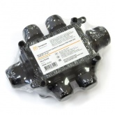 Распределительная коробка Промрукав 6-вводная IP68 ПА66 40А 450В d5-14 мм 135х96х42 черная