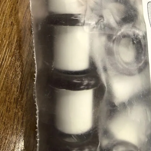 Керамические втулки проходные изоляторы Bironi для крепления витого ретро провода через стену, цвет бук