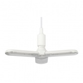 Лампа светодиодная для растений ЭРА FITO 24W RB E27 FOLD 3-х лепестковая красно-синего спектра