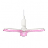 Лампа светодиодная для растений ЭРА FITO 24W RB E27 FOLD 3-х лепестковая красно-синего спектра