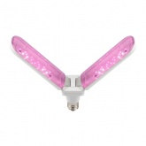 Лампа светодиодная для растений Green Line ФИТО 20W PL E27 GR 2-х лепестковая красно-синего спектра