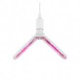 Лампа светодиодная для растений Green Line ФИТО 20W PL E27 GR 2-х лепестковая красно-синего спектра