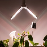 Лампа светодиодная для растений Green Line ФИТО 20W PFR E27 GR 2-х лепестковая полного спектра