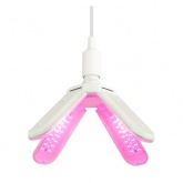 Лампа светодиодная для растений Green Line ФИТО 40W PL E27 GR 4-х лепестковая красно-синего спектра