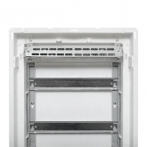 Встраиваемый комбинированный щит EKF Nova 2DIN-рейки+2 монтажные платы 4 габарит IP41 белая дверь