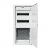 Встраиваемый комбинированный щит EKF Nova 2DIN-рейки+2 монтажные платы 4 габарит IP41 белая дверь