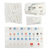 Встраиваемый силовой щит EKF PROxima Nova (3х12) 36 модулей с металлической дверью IP41 белый