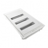 Встраиваемый силовой щит EKF PROxima Nova (3х12) 36 модулей с металлической дверью IP41 белый