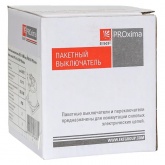 Пакетный выключатель EKF PROxima ПВ 2-16 М3 2П 16А карболитовый корпус IP30