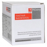 Пакетный выключатель EKF PROxima ПВ 3-16 М3 3П 16А карболитовый корпус IP30