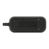 Колодка ЭРА KX-2e-B 2 розетки с заземлением черная