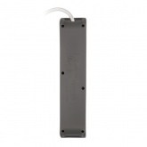 Удлинитель JazzWay ET-04-500W 4х2Р+Е 5м 3х1 мм2 16А с выключателем белый