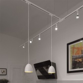 Коннектор Feron LD1015 белый для подключения однофазного светильника