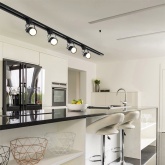 Коннектор Feron LD1015 черный для подключения однофазного светильника