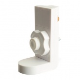 Патрон-адаптер Feron LD1016 белый для установки ламп Т8 G13 в однофазный шинопровод (уп. 2 шт)