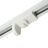 Патрон-адаптер Feron LD1016 белый для установки ламп Т8 G13 в однофазный шинопровод (уп. 2 шт)