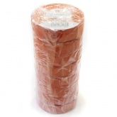 Изолента ПВХ Промрукав красная 0,15 x 19 мм х 20 м (8 шт/уп)