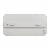 Светильник трековый трехфазный ЭРА STR-31-WB-40K-W45 панель 45W 3000K 4000Lm белый