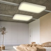 Светильник трековый трехфазный ЭРА STR-31-WB-40K-W45 панель 45W 3000K 4000Lm белый