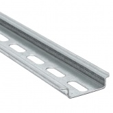 DIN-рейка EKF 2000мм перфорированная усиленная 7,5x35мм толщина 1мм