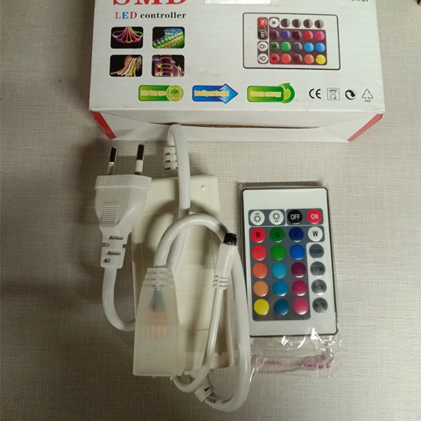 Контроллер для светодиодной ленты RGB с пультом дистанционного управления