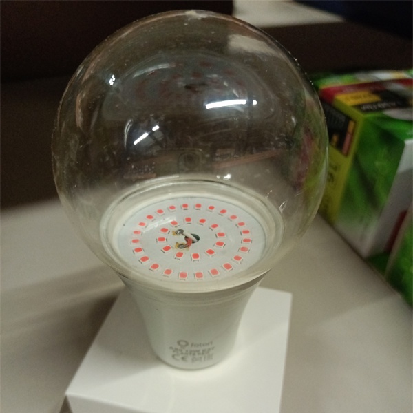 Светодиодная фитолампа Фотон FL-LED A80, мощностью 12 Ватт, с цоколем E27