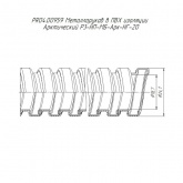 Металлорукав Промрукав ПВХ изоляция Арктический Р3-НП-МБ-Арк-НГ-20 нержавеющая сталь [упаковка 50м]