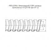 Металлорукав Промрукав в ПВХ изоляции Арктический Р3-ЦП-МБ-Арк-НГ-12 оцинковка [упаковка 100м]