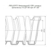 Металлорукав Промрукав в ПВХ изоляции Арктический Р3-ЦП-МБ-Арк-НГ-100 оцинковка [упаковка 8м]