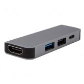 Разветвитель Rexant USB Type-C на 4 порта: 1 HDMI, 2 USB, 1 Type-C PD