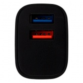 Сетевое зарядное устройство Rexant 2 x USB, 5V, 2.4 A, черное