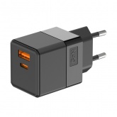 Сетевое зарядное устройство Rexant с двумя портами USB-A и USB-C, 35Вт Gan компактный