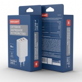 Сетевое зарядное устройство Rexant с двумя портами USB-A и одним портом USB-C, 10Вт