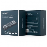 Беспроводное зарядное устройство Rexant с MagSafe 3в1, Qi 15Вт, черный