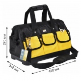 Сумка монтажника IEK с пластиковым дном ARMA2L 5 BG-03