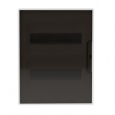 Щит настенный DKC FRAME 24 (2х12) модуля с тонированной дверцей с шиной IP40 белый