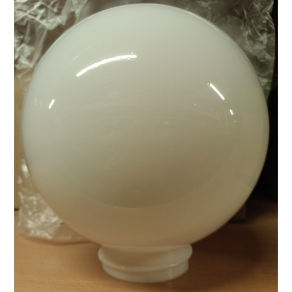 Рассеиватель для садово-парковых светильников серии НТУ ТДМ, диаметр 200 мм, резьбовое основание А 85, цвет опал