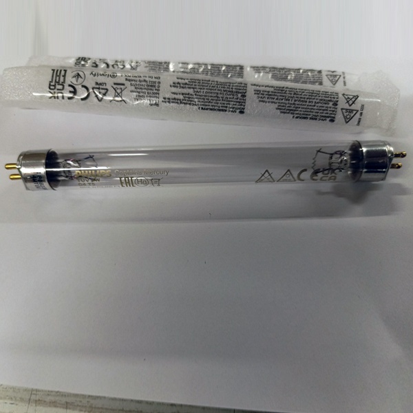 Лампа бактерицидная TUV G4 T5 4W G5 Филипс (871150063872427) специальная безозоновая, для кварцевания, защита от вируса